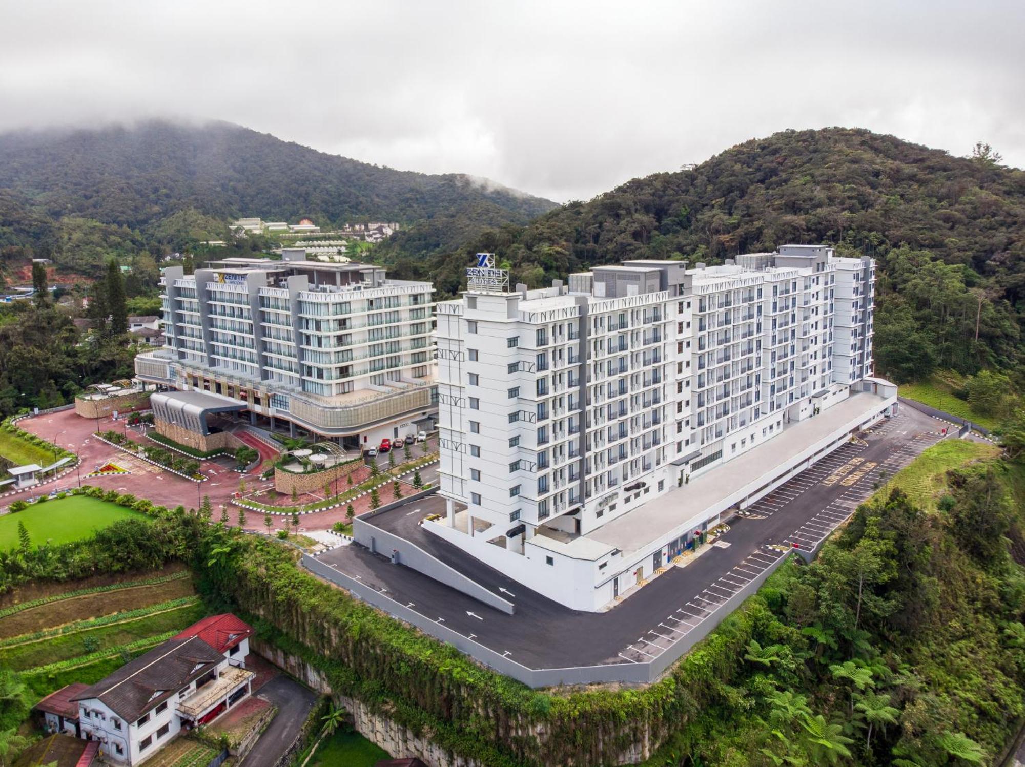 Zenith Suites Cameron Tanah Rata Exteriör bild